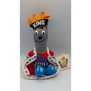1998 KING 5 Seattle 50th Anniversary King Mike Microphone Plush Doll With Tags
